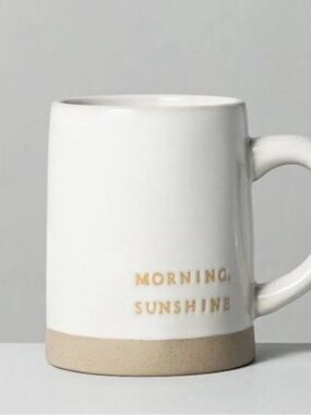 Hearth & Hand Magnolia Morning Sunshine Stoneware Coffee Mug Cottage Farmhouse